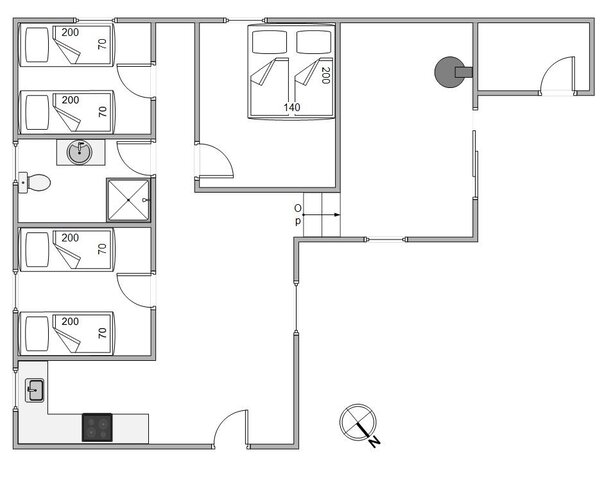 Ferienhaus BB1191 in Bjerregårdsvej 101, Bjerregård - Bild #13