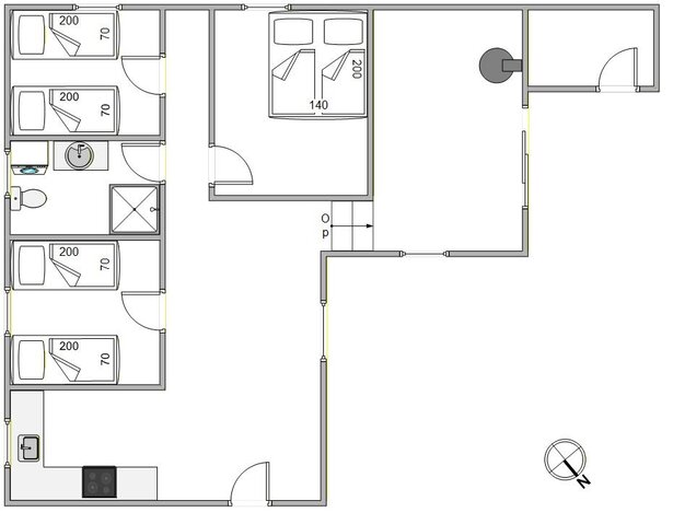 Sommerhus BB1191 på Bjerregårdsvej 101, Bjerregård - Billede #13