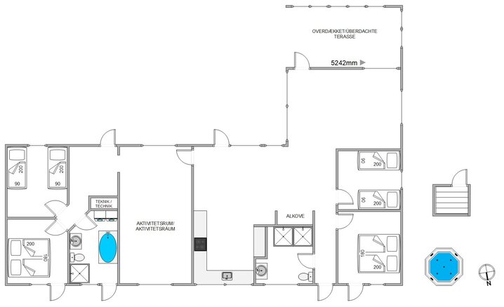 Ferienhaus BB1194 in Bjerregårdsvej 411, Bjerregård - Bild #13