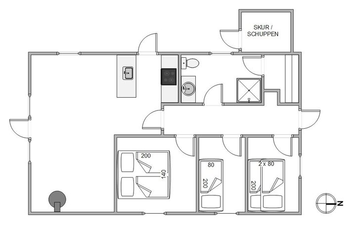 Ferienhaus BB1210 in Bjerregårdsvej 309, Bjerregård - Bild #13