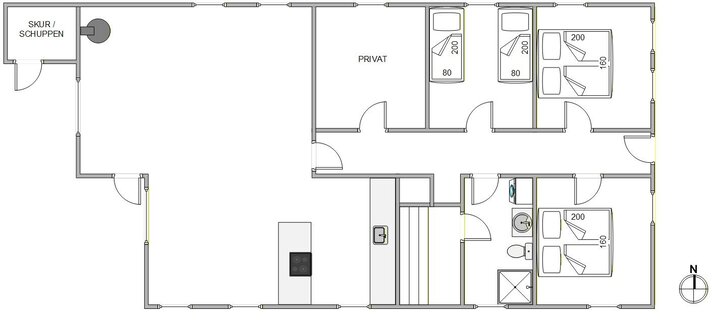 Ferienhaus BB1219 in Julianevej 7, Bjerregård - Bild #13