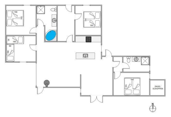 Ferienhaus BB1222 in Bjerregårdsvej 3E, Bjerregård - Bild #13