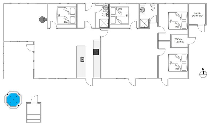 Ferienhaus BB1223 in Bjerregårdsvej 2, Bjerregård - Bild #13