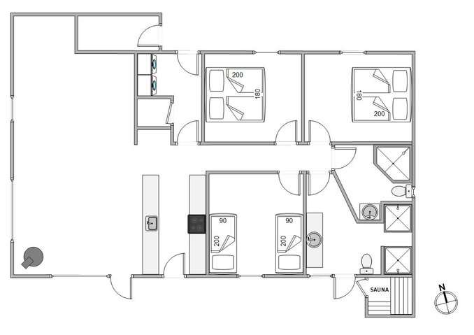 Ferienhaus BW1150 in Bjerregårdsvej 433, Bjerregård - Bild #13