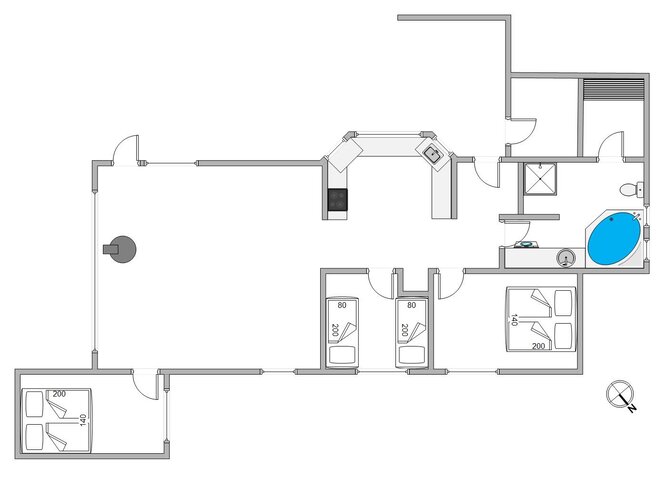 Sommerhus C3048 på Sønder Klitvej 170 b, Skodbjerge - Billede #13