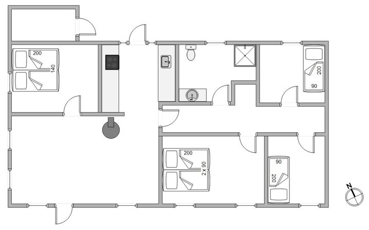 Ferienhaus C3067 in Sommervej 20, Skodbjerge - Bild #13