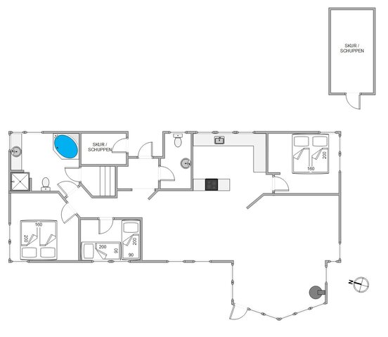 Ferienhaus C3187 in Skodbjergevej 19, Skodbjerge - Bild #13