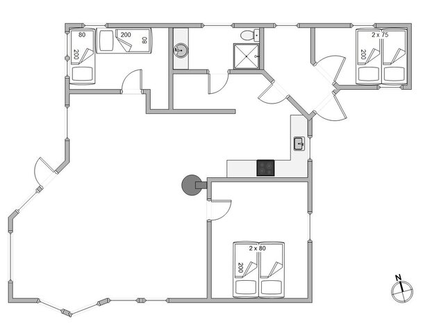 Ferienhaus C3205 in Skodbjergevej 10, Skodbjerge - Bild #13