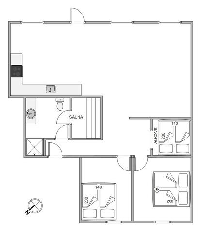 Ferienhaus C3212 in Sønder Klitvej 172, 3, Skodbjerge - Bild #13