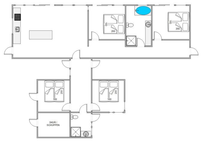 Ferienhaus C3288 in Skodbovej 18, Skodbjerge - Bild #13