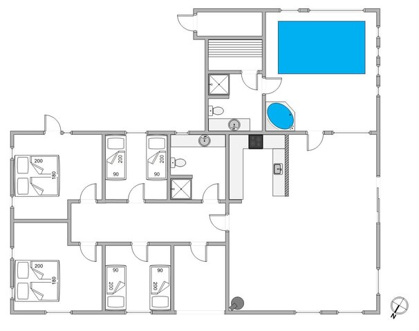 Ferienhaus C3339 in Skodbovej 111, Skodbjerge - Bild #13