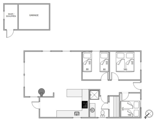 Ferienhaus C3405 in Skodbovej 87, Skodbjerge - Bild #13