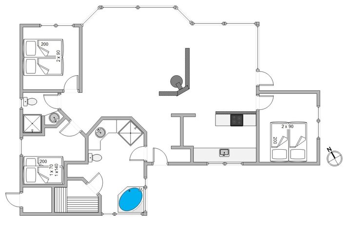 Ferienhaus C3415 in Hareklit 7, Skodbjerge - Bild #13