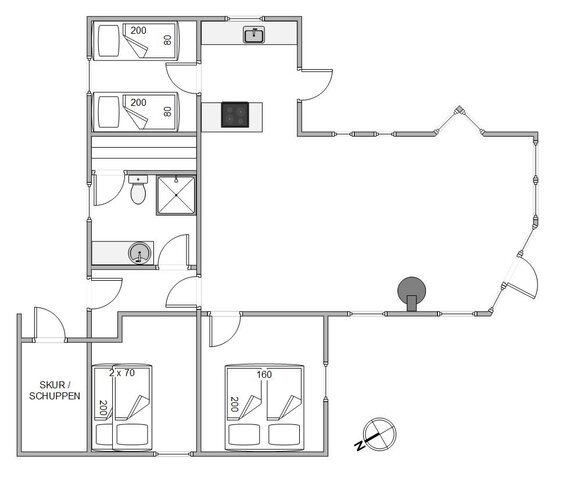 Ferienhaus C3521 in Sandvej 8, Skodbjerge - Bild #13