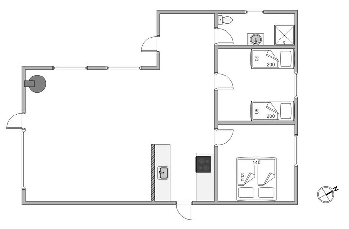 Ferienhaus C3574 in Sommervej 66, Skodbjerge - Bild #13