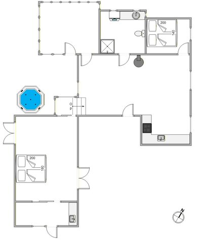 Ferienhaus C3672 in Sønder Klitvej 198, Skodbjerge - Bild #5