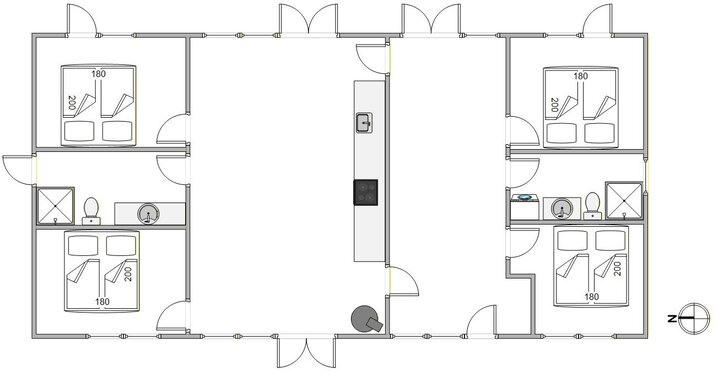 Ferienhaus C3676 in Sønder Klitvej 178, Haurvig - Bild #11