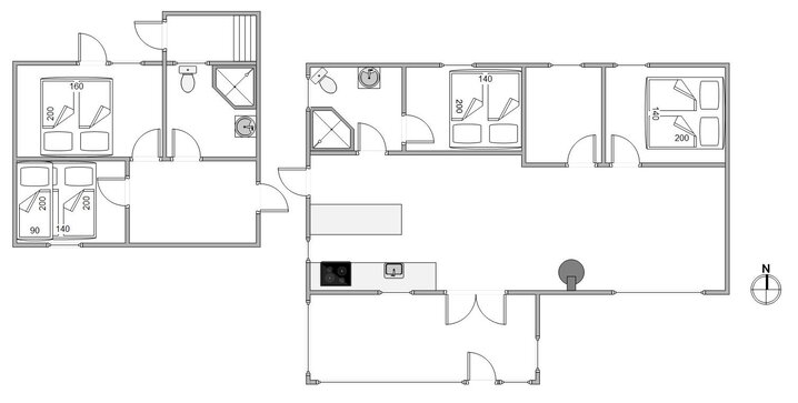 Ferienhaus C3720 in Havvej 34, Skodbjerge - Bild #13