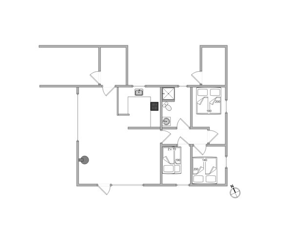 Ferienhaus C3848 in Sandvej 17, Skodbjerge - Bild #13