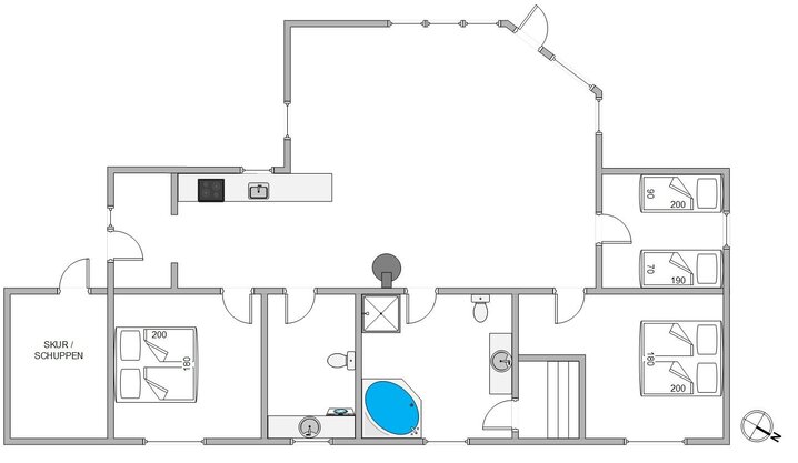 Ferienhaus C3969 in Sommervej 19, Skodbjerge - Bild #5