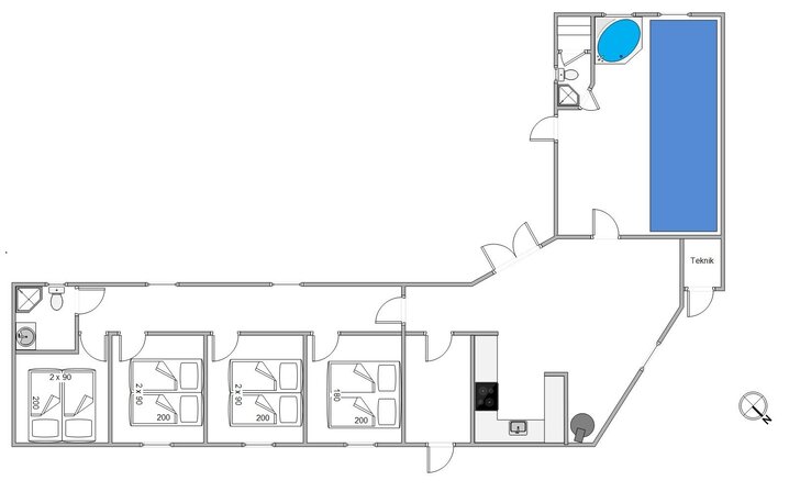 Ferienhaus CC1010 in Skodbjergevej 26, Skodbjerge - Bild #13