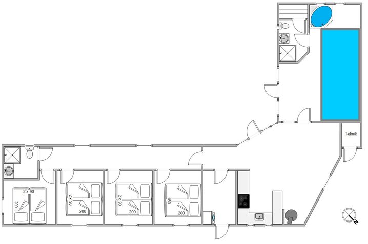 Ferienhaus CC1010 in Skodbjergevej 26, Skodbjerge - Bild #13