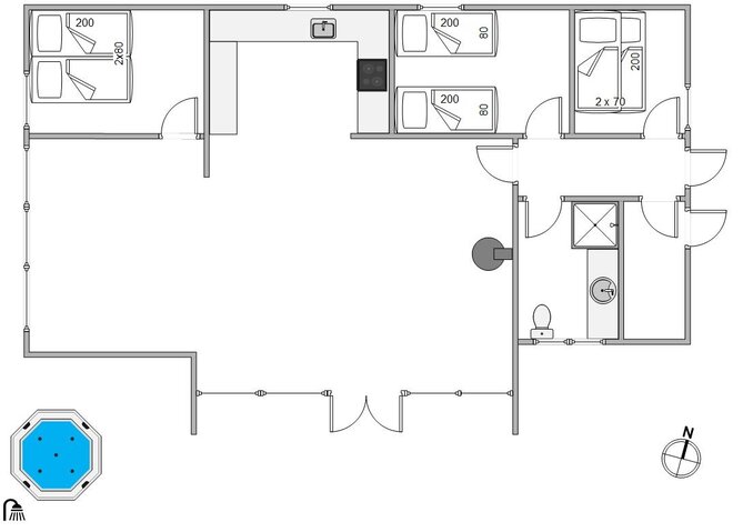 Ferienhaus CC1065 in Skodbjergevej 24, Skodbjerge - Bild #13