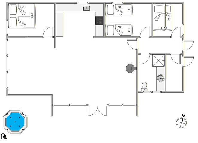 Ferienhaus CC1065 in Skodbjergevej 24, Skodbjerge - Bild #13