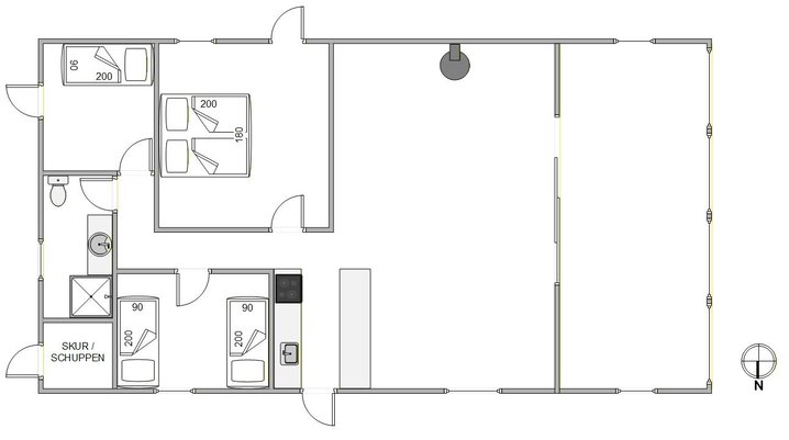 Ferienhaus CC1174 in Skodbjergevej 15, Skodbjerge - Bild #13