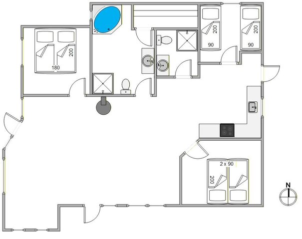 Sommerhus D3004 på Kr Madsens Vej 9, Haurvig - Billede #13