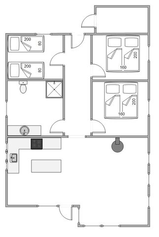 Ferienhaus D3016 in Vinterlejevej 61, Haurvig - Bild #13