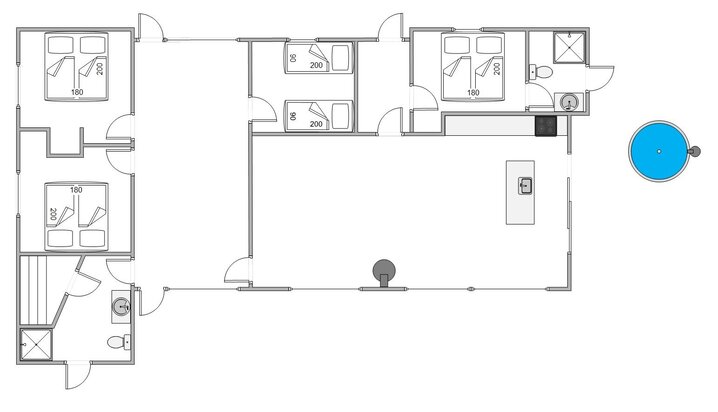 Ferienhaus D3061 in Kr Madsens Vej 75, Haurvig - Bild #13