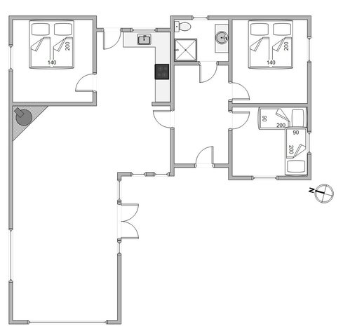 Ferienhaus D3077 in Vinterlejevej 1, Haurvig - Bild #13