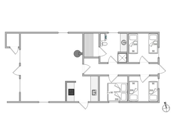 Ferienhaus D3131 in Havbjergevej 13, Haurvig - Bild #13