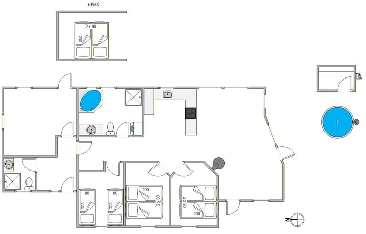 Sommerhus D3145 på Baunebjergvej 6, Haurvig - Billede #13