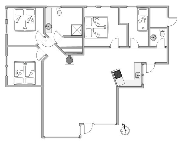 Sommerhus D3186 på Vesterledvej 44 B, Haurvig - Billede #13