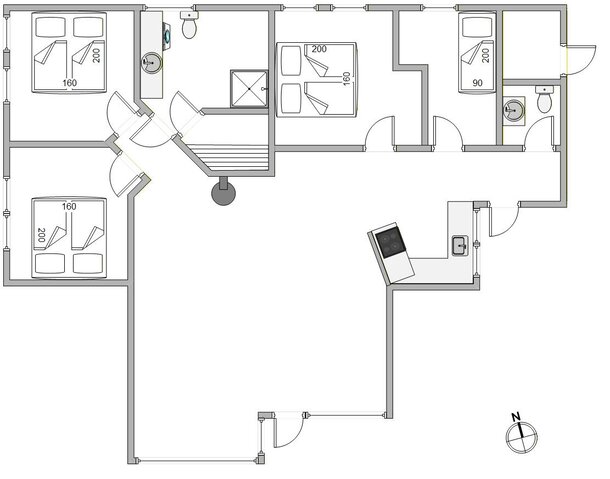Sommerhus D3186 på Vesterledvej 44 B, Haurvig - Billede #13