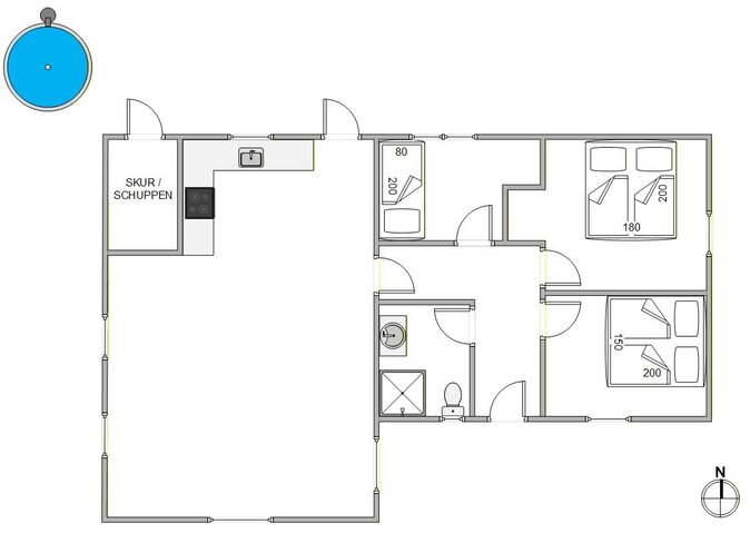 Sommerhus D3214 på Sønder Klitvej 132, Haurvig - Billede #13