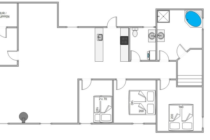 Sommerhus D3219 på Laust Diges Vej 24, Haurvig - Billede #5