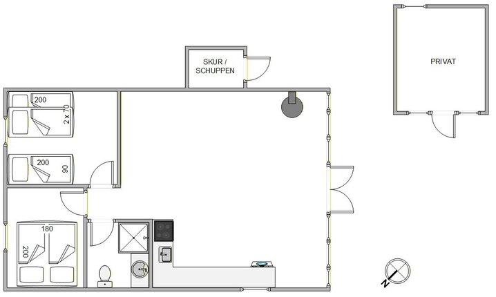 Sommerhus D3223 på Baunebjergvej 23, Haurvig - Billede #5