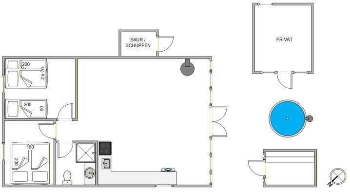 Ferienhaus D3223 in Baunebjergvej 23, Haurvig - Bild #13