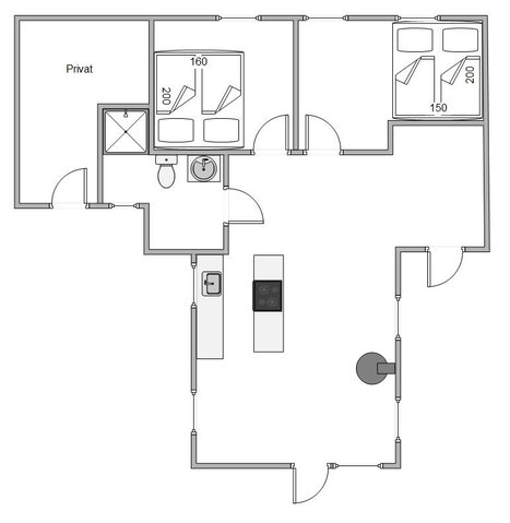 Sommerhus D3231 på Vesterledvej 46, Haurvig - Billede #13