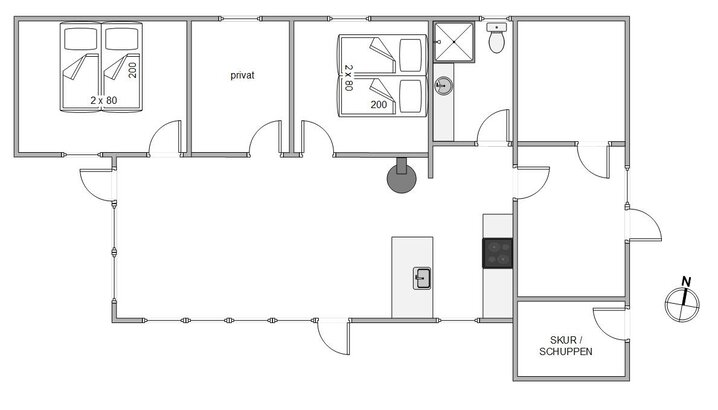 Sommerhus D3268 på Kr Madsens Vej 63, Haurvig - Billede #13