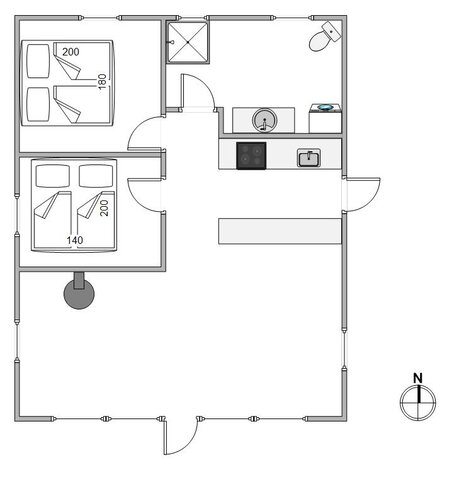 Sommerhus D3294 på Vesterledvej 104, Haurvig - Billede #13