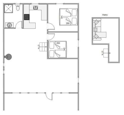 Ferienhaus D3300 in Kr Madsens Vej 71, Haurvig - Bild #13