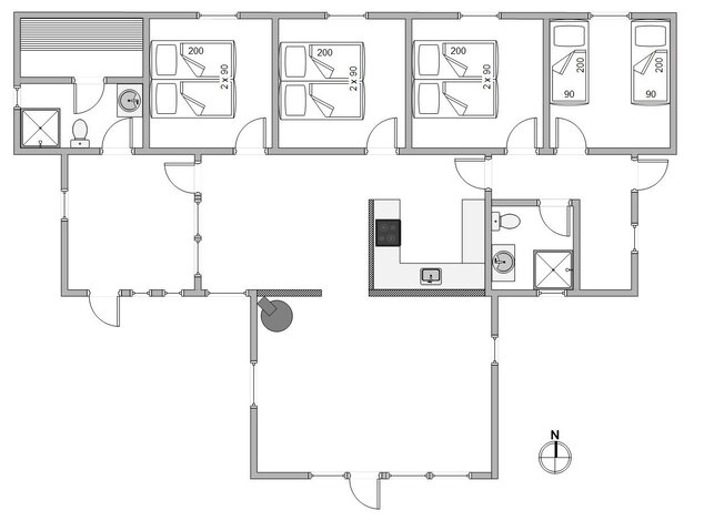 Ferienhaus D3309 in Baunebjergvej 15, Haurvig - Bild #13