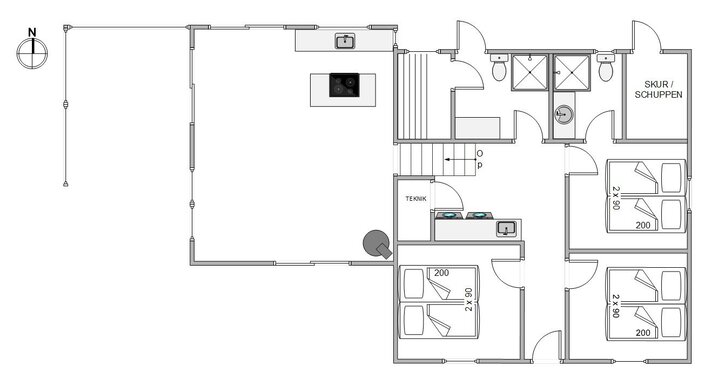 Sommerhus D3330 på Baunebjergvej 47, Haurvig - Billede #13