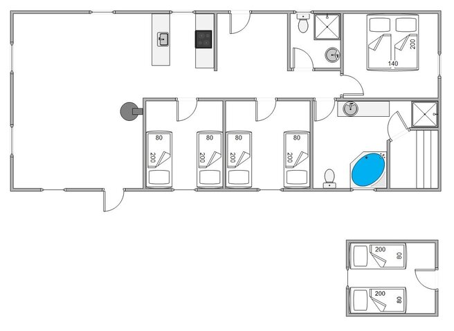 Sommerhus D3331 på Vinterlejevej 7, Haurvig - Billede #13