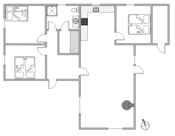 Sommerhus D3449 på Baunebjergvej 64, Haurvig - Billede #13