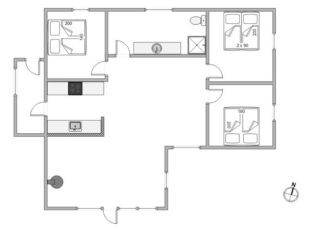 Sommerhus D3476 på Kr Madsens Vej 24, Haurvig - Billede #13
